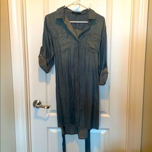 Denim, shirt dress, size M